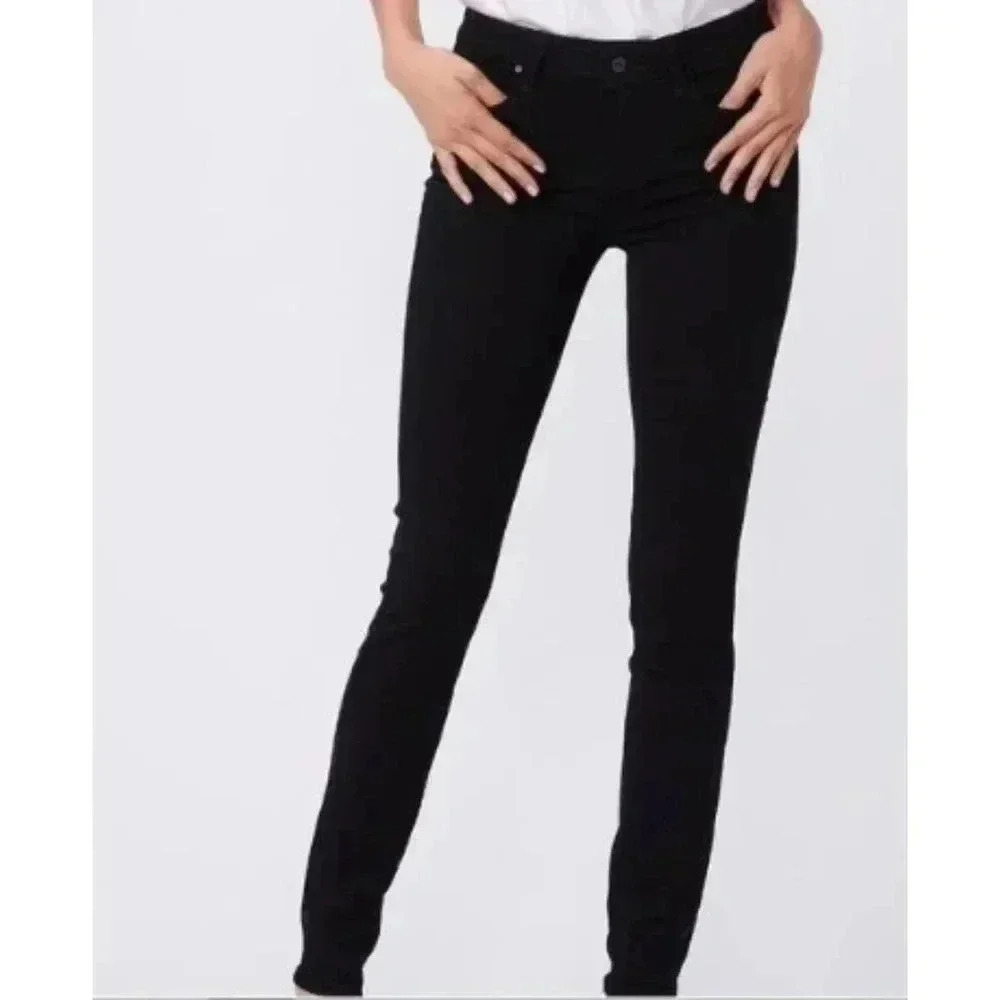 Paige Black Skinny Jean Size 28‎ 1C